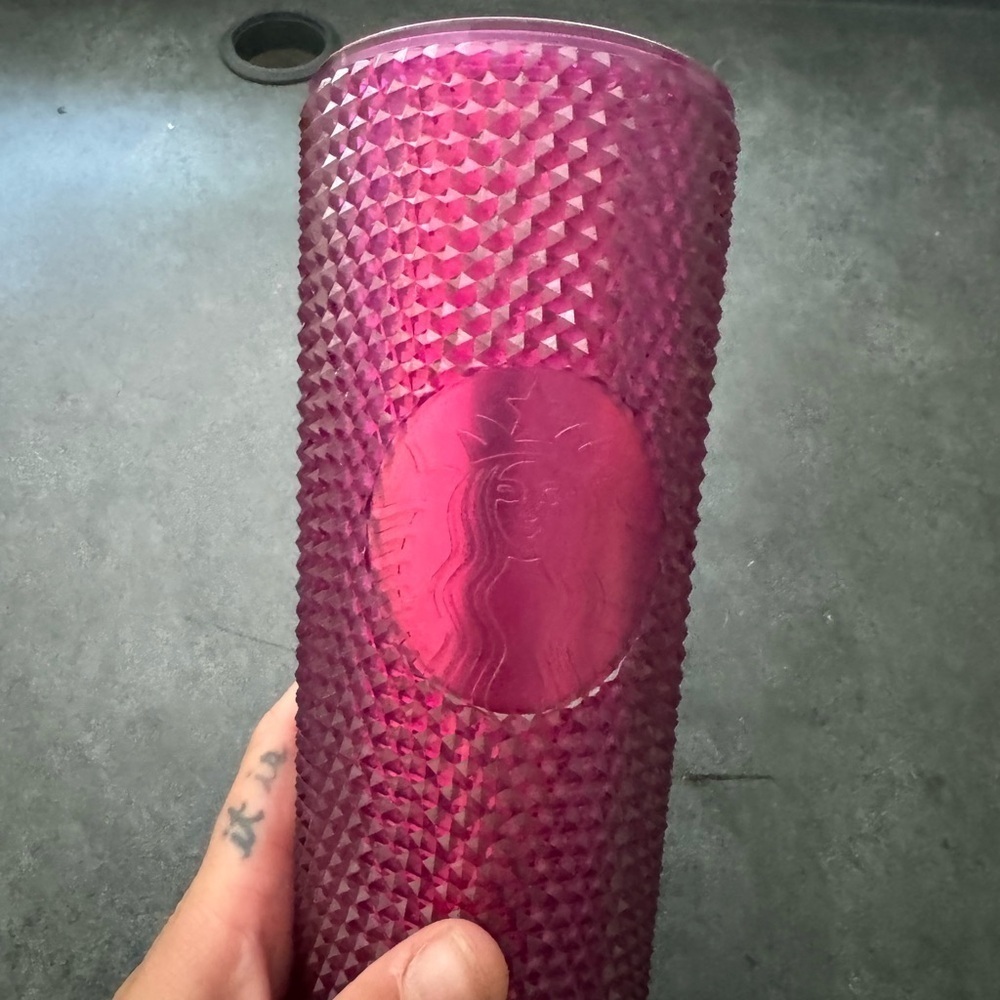 Starbucks Studded Disco Magenta Cup - Picture 15 of 15